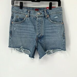 Hugo NWT denim shorts women’s 27 button fly